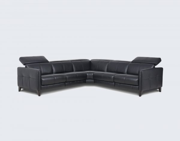 Alpha Corner Lounge Black