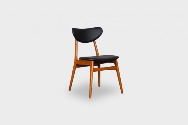Stanley Chair Teak Black